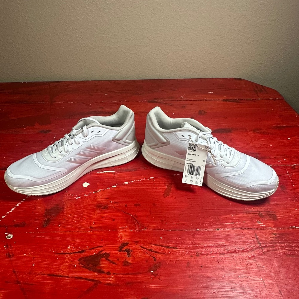 Adidas Duramo 10 Women Running Shoes White Size 10 HP2368 New‎ in box - Picture 8 of 14